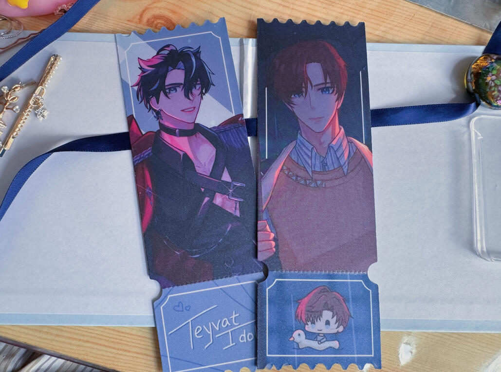 Wriothesley &amp; Artem Bookmark