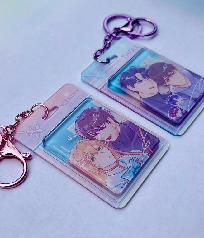 [Kr Series] Blister-Style Keychain