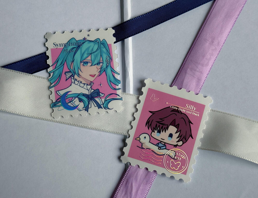 Hot Stamp Stickers